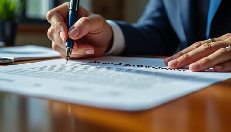 Modèle et autorisation : le document à faire signer