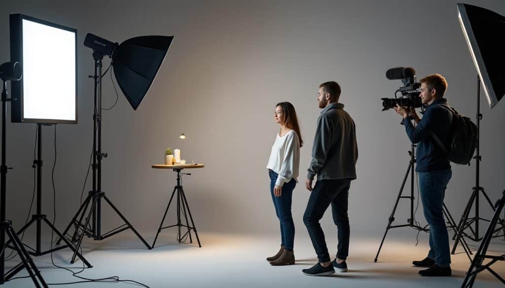 Éclairage continu : les usages en studio